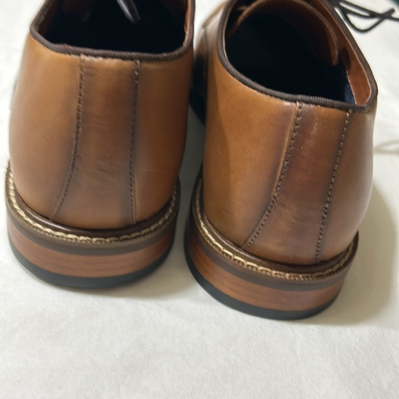 Vince Camuto, size 12 wide Men\'s Brown Leather Dress Shoes main image 7
